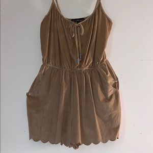 Tan romper, super cute for summer !